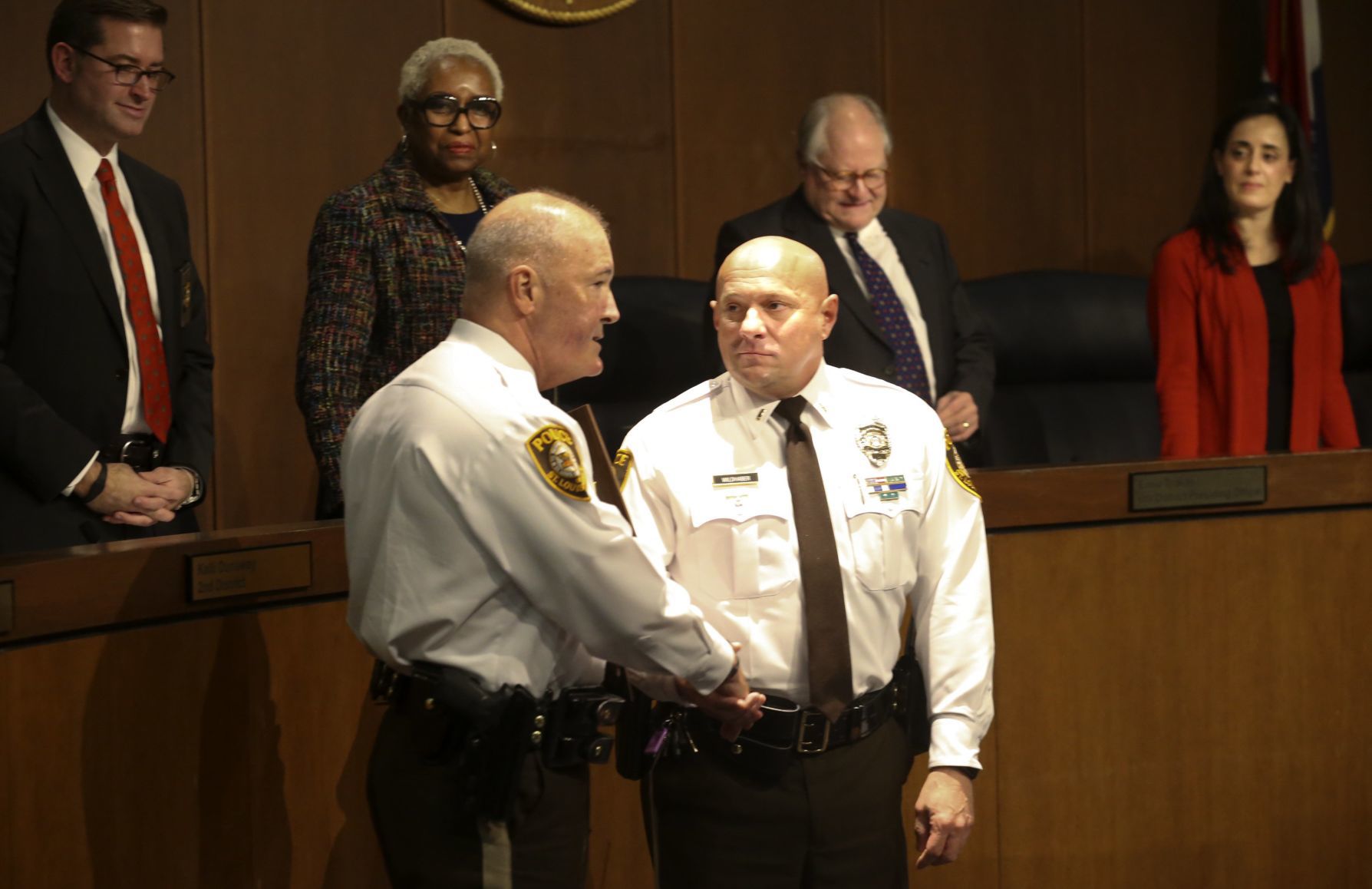 Lt. Keith Wildhaber promotion recognized